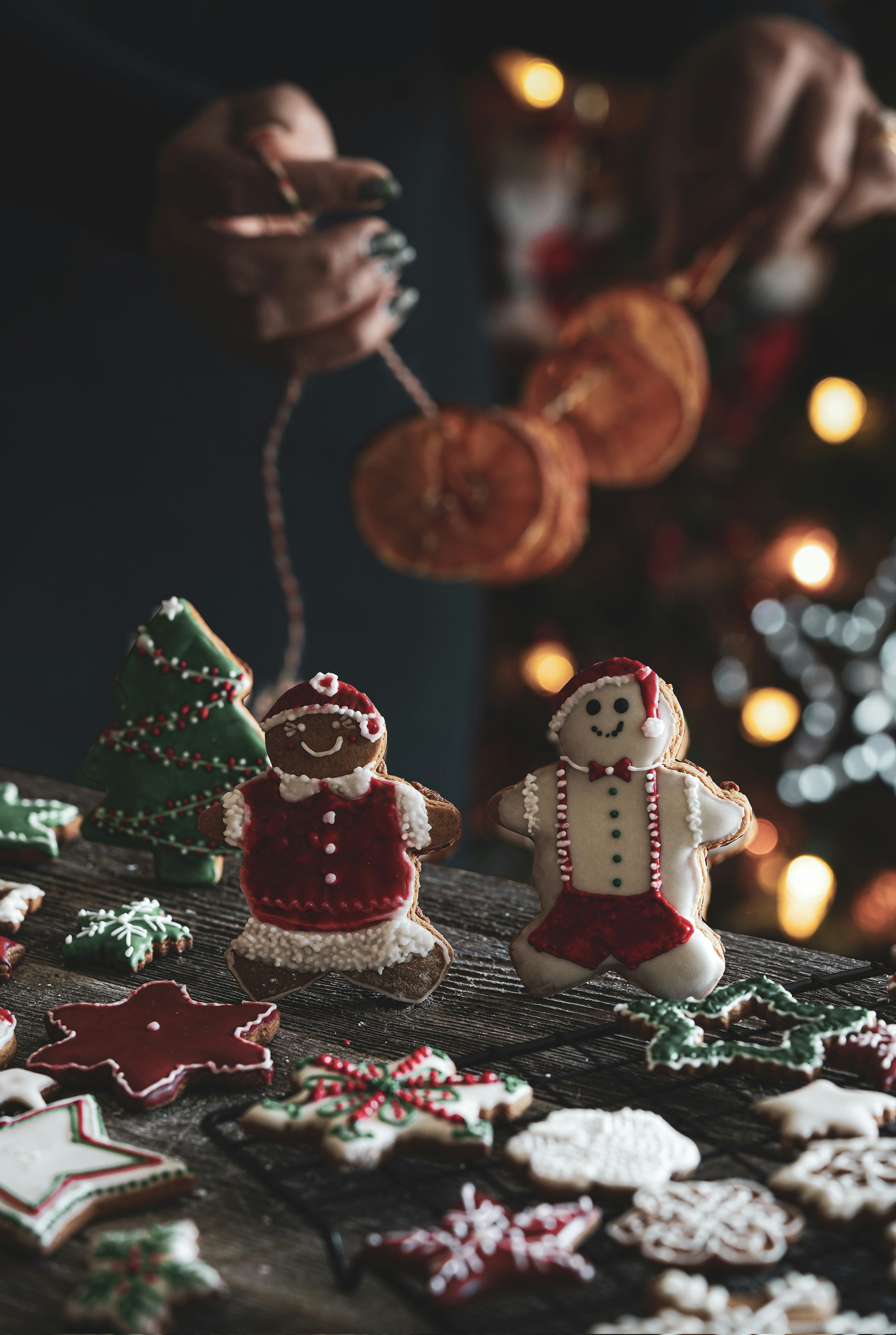 white and red snowman ornament